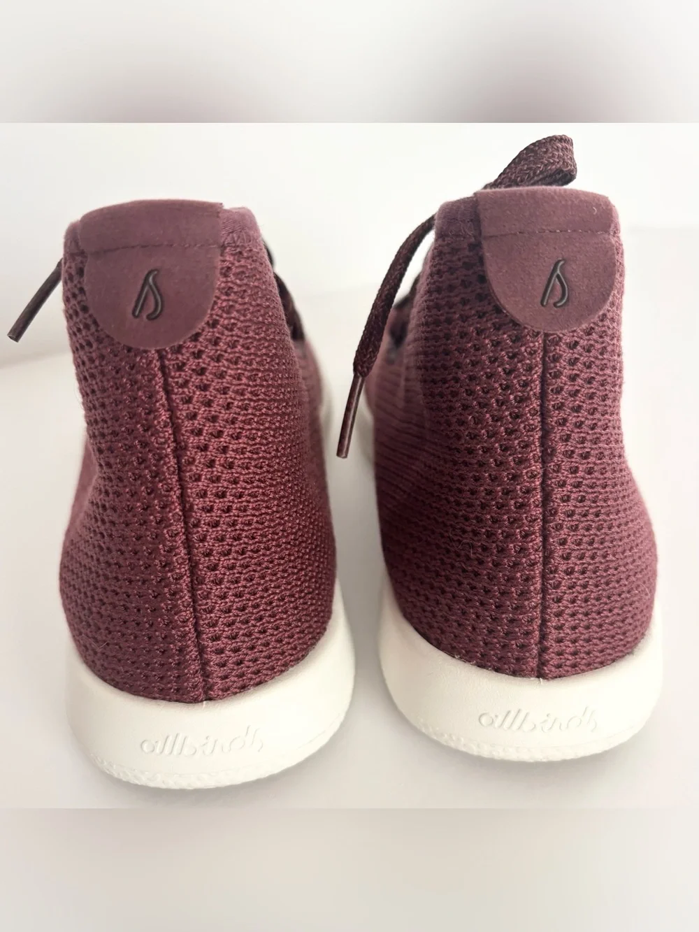 Allbirds Maroon Tree Topper High Top Sneakers
